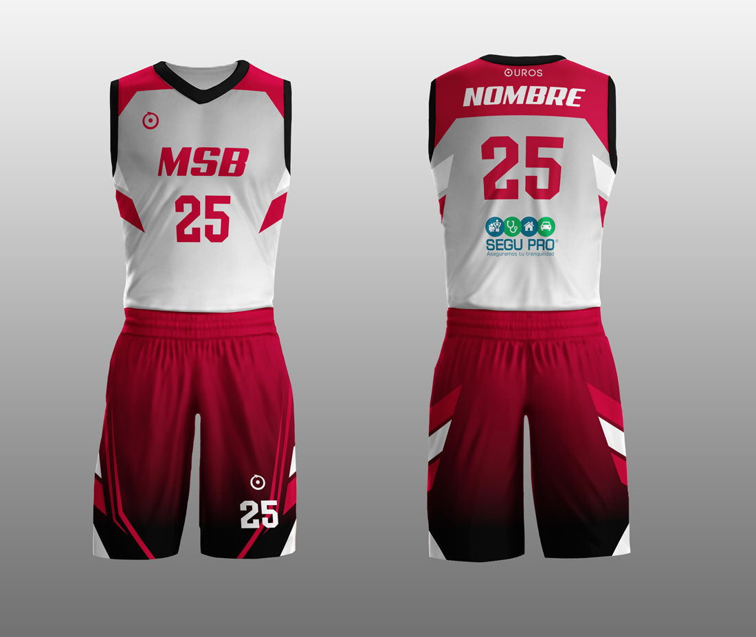 SHORTS SENCILLO + JERSEY DOBLE CARA BASKET