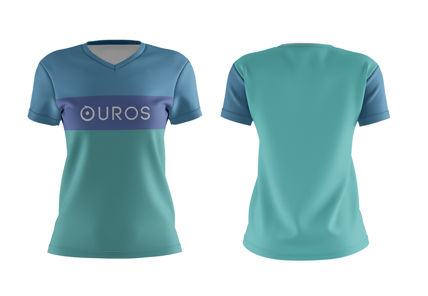 Playera franjas OUROS para mujer