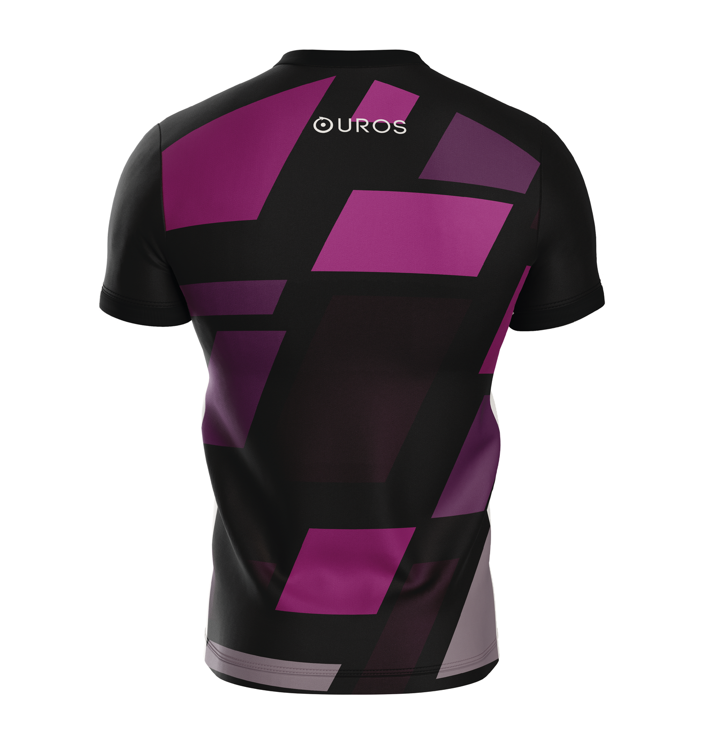 Playera a cuadros morados