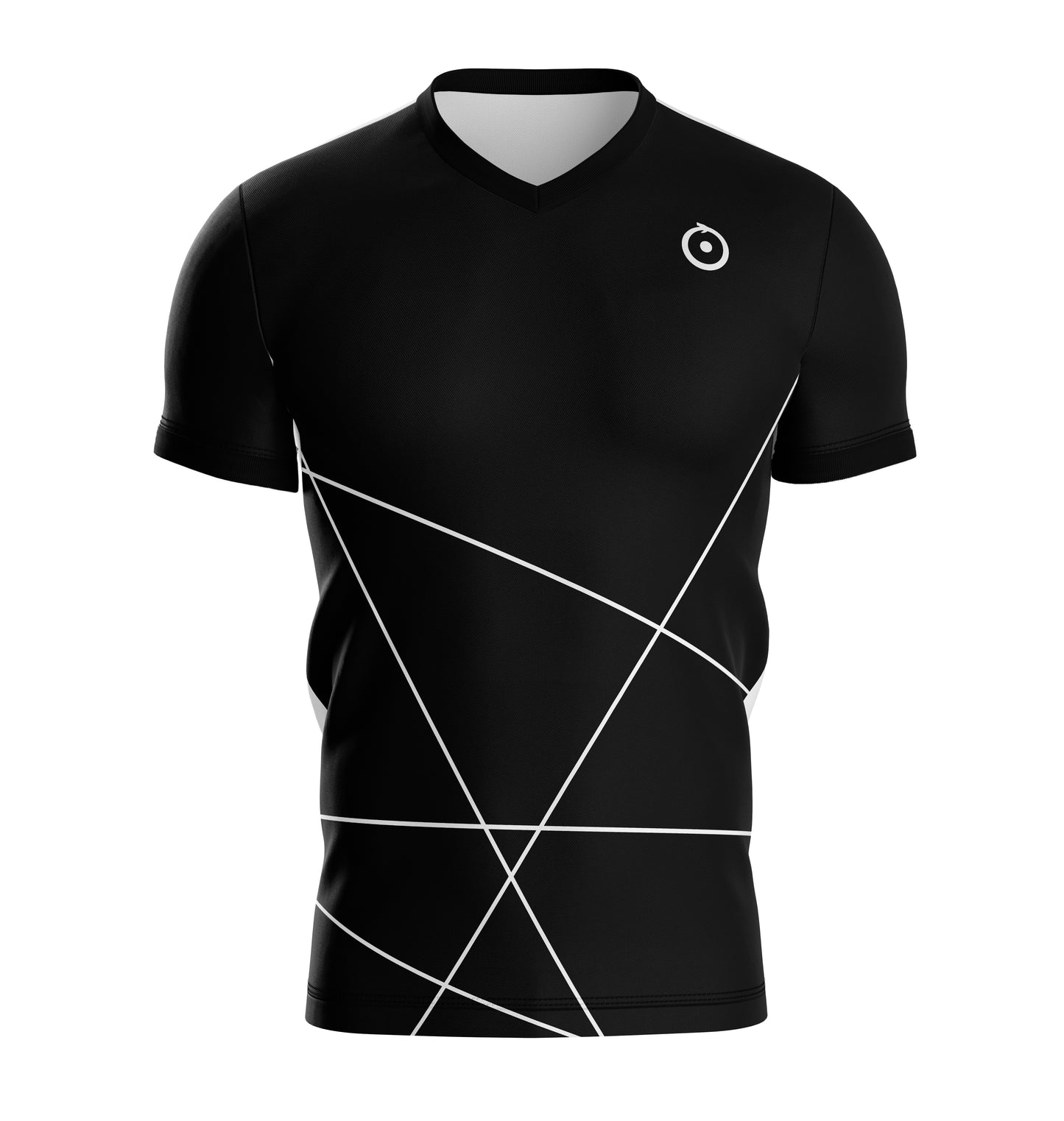 Playera dri fit lineas