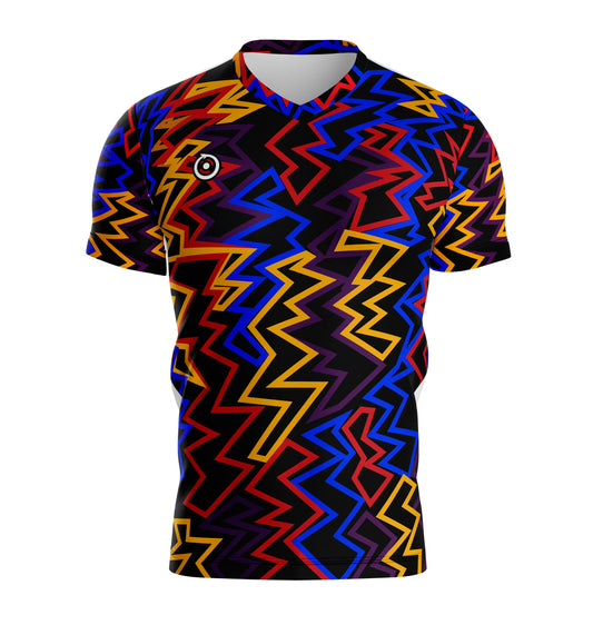 Playera lineas de colores